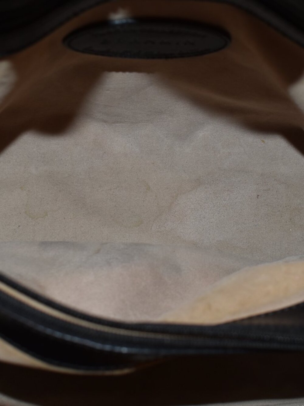 Brahmin Black Leather Crandall Tuscan Satchel - Picture 8 of 9